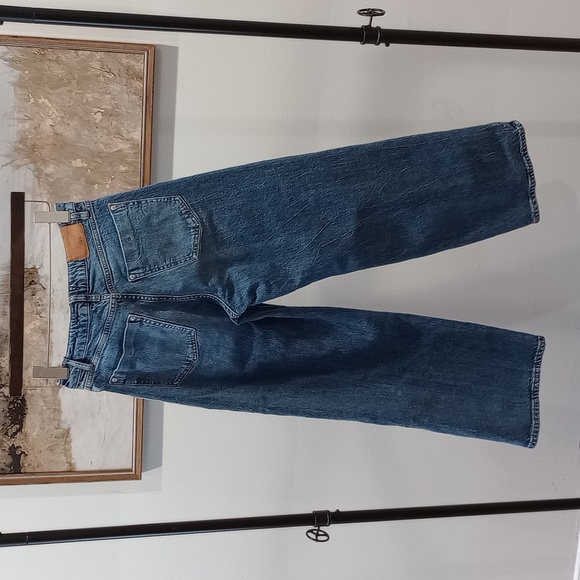 Zara High waist Cropped wide-leg jeans - Picture 6 of 11